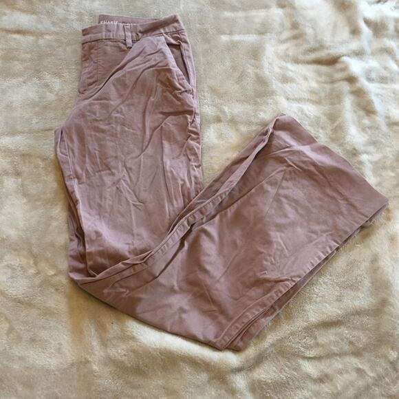 GAP Size 0R Perfect Khaki Brown/Purple Pants - Picture 2 of 9
